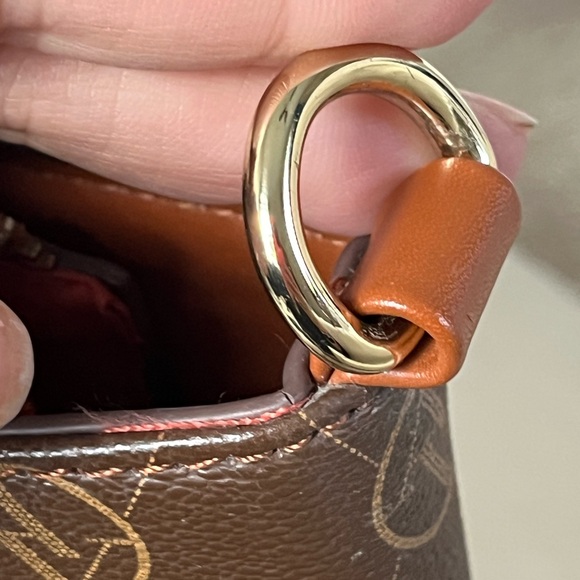 Adrienne Vittadini Brown Tote Handbag - Picture 15 of 16